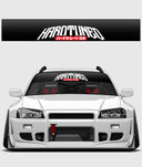 Hardtuned Arch Window Banner