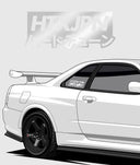 HTXJPN Kanji Vinyl Sticker - Hardtuned
