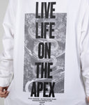Womens Live Life on the Apex Longsleeve Tee