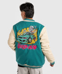 Shred Til Ya Dead Varsity Jacket