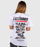 Womens World Time Attack Team Tee - White