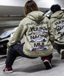 Womens World Time Attack Team Hoodie - Eucalyptus