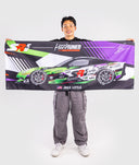Jake Little C6 Corvette Garage Flag