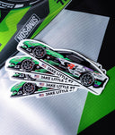 Jake Little C6 Corvette Vinyl Sticker