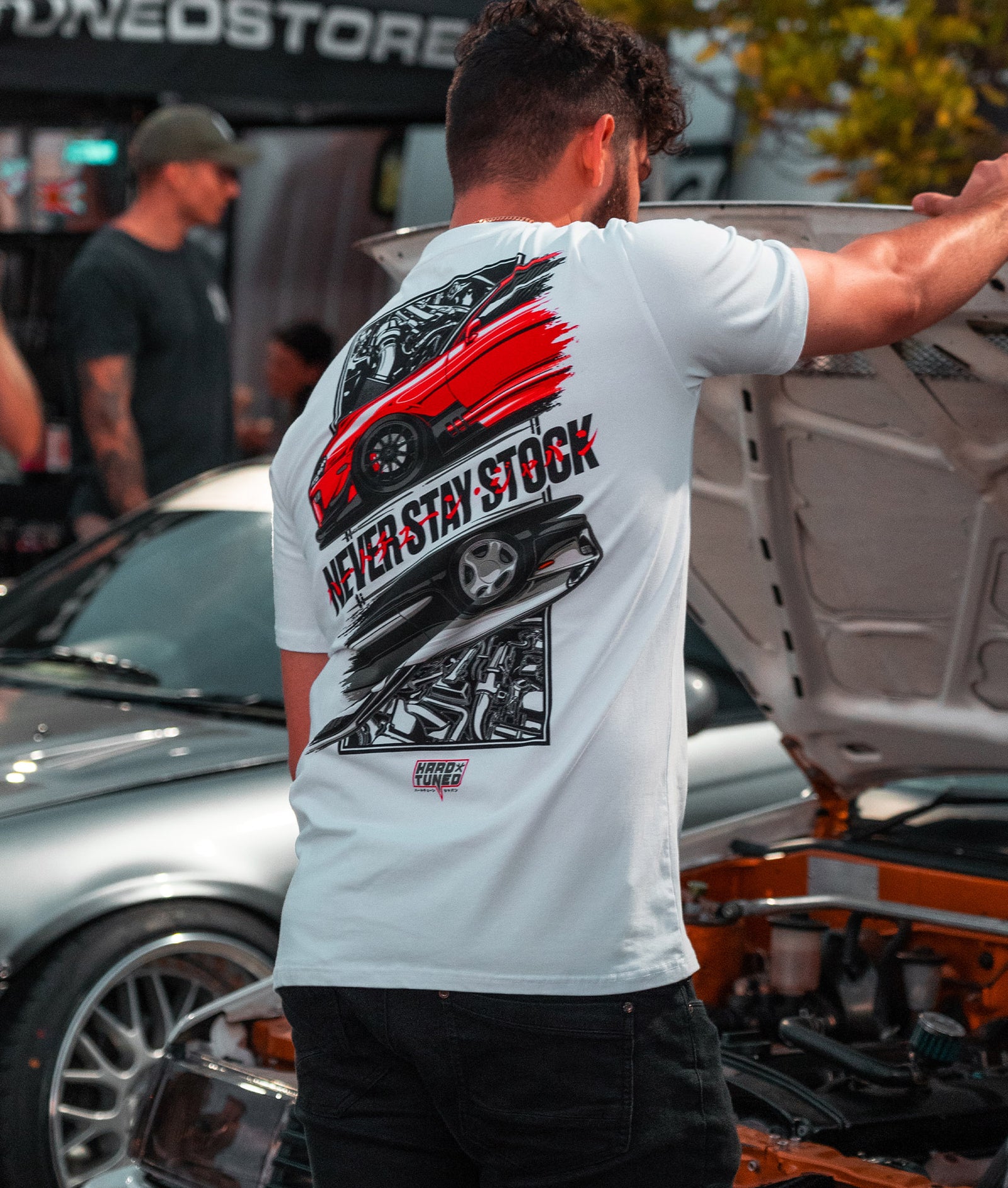 Toyota Supra Never Stay Stock Tee - Hardtuned