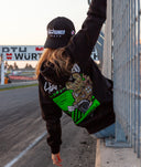 Women's Turbo Bunny Hoodie - Black