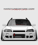 Hardtuned Lower Window Banner