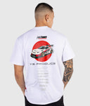 Yuuki Kamakura RX-7 Oversized Team Tee - White