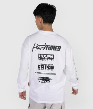 Drift Matsuri Track Tee - White - Hardtuned