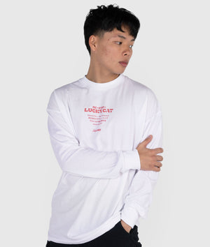 Lucky Cat Longsleeve Tee - Hardtuned