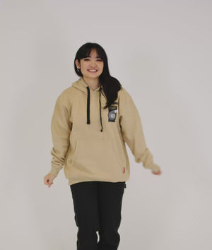 Women's Turbo Bunny Hoodie - Tan