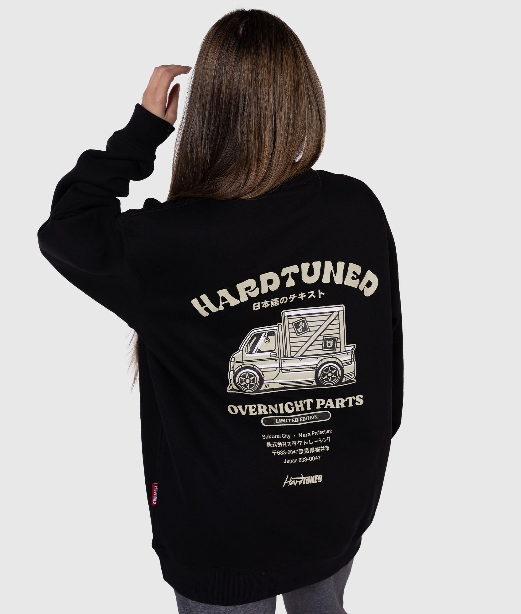 Womens Overnight Parts LTD Sweater - Hardtuned