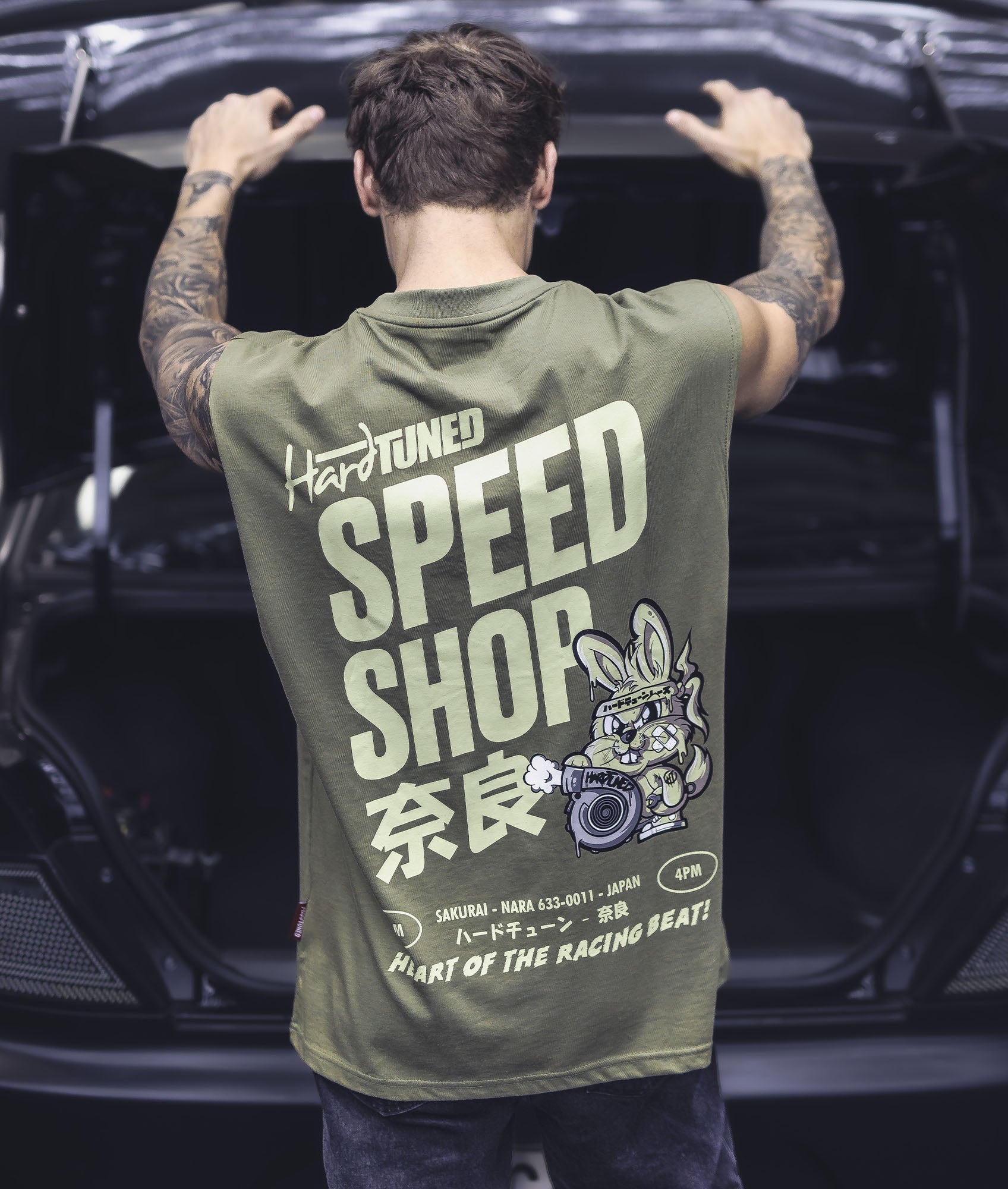 Womens Speed Shop Bunny Tank Top - Hardtuned