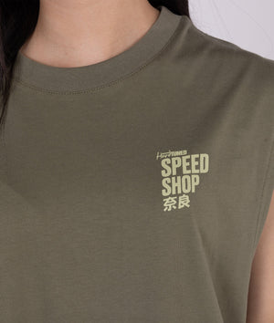 Womens Speed Shop Bunny Tank Top - Hardtuned