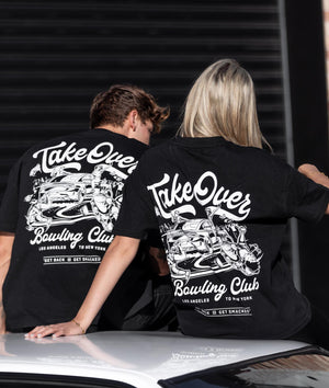 Womens Takeover Bowling Club Tee - Hardtuned