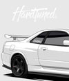 Hardtuned Brush Vinyl Sticker - Hardtuned