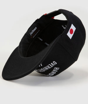 Hardtuned Overnight Parts Black Flat Brim Cap - Hardtuned