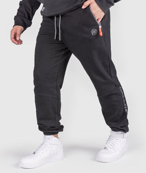 Katakana P1 Fleece Track Pants - Black - Hardtuned