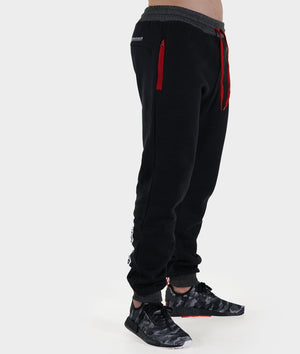 Mens Power Over Track Pants - Black - Hardtuned