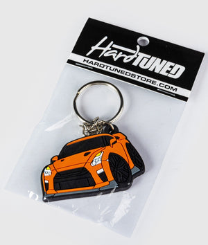 Nissan Skyline R35 GTR Rubber Key Ring - Hardtuned