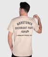 Overnight Parts Tee - Tan - Hardtuned