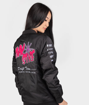 Pinkstyle - Drift Team Womens Bomber Jacket - Hardtuned