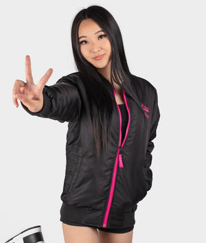 Pinkstyle - Drift Team Womens Bomber Jacket - Hardtuned