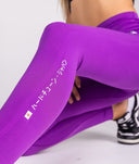 Sakura Seamless Leggings - Grape - Hardtuned