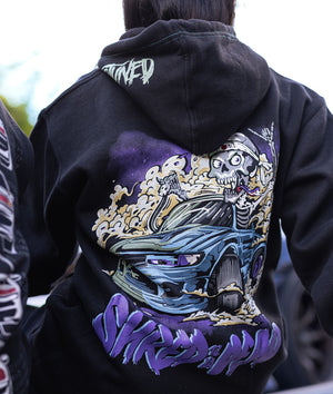 Shred Till Ya Dead Womens Hoodie - Hardtuned