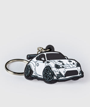 Toyota 86/BRZ Rubber Key Ring - Hardtuned