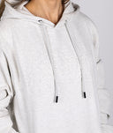 Women's Hardtuned Embossed P1 Fleece Hoodie - White - Hardtuned