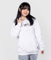 Women&#39;s Katakana Hoodie - White - Hardtuned