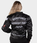 Womens Overnight Parts Bomber Jacket - Hardtuned